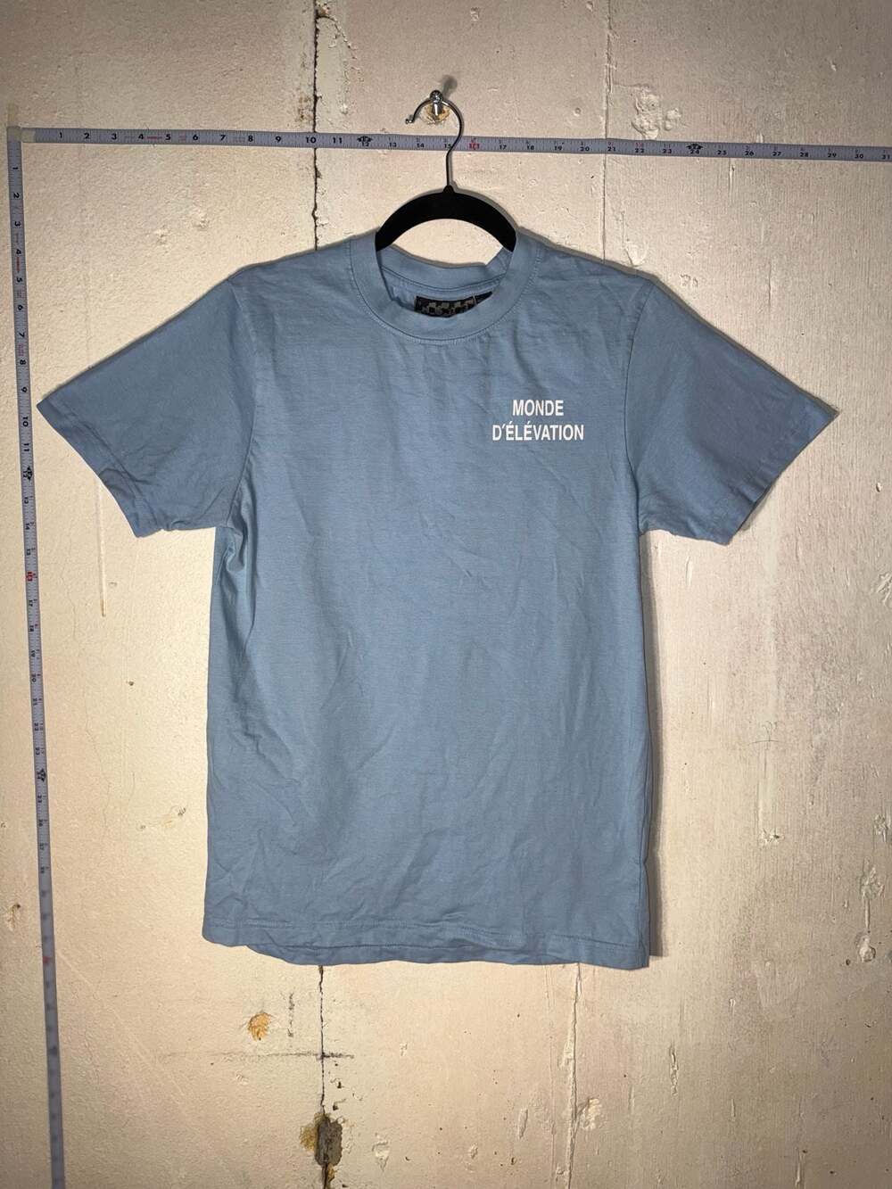 Rebel Vengeance Light Blue Monde D'Élévation Snake Graphic T-Shirt - Picture 3 of 5